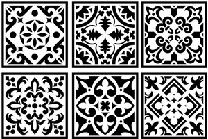 Moroccan Mini Set | JRV Stencils