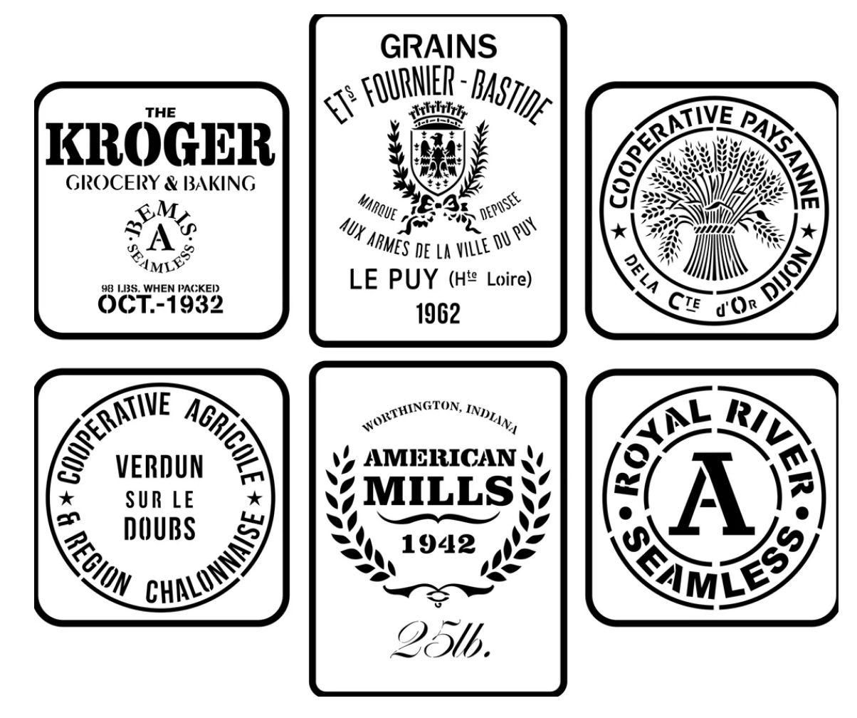 Grain Sack Minis | JRV Stencils