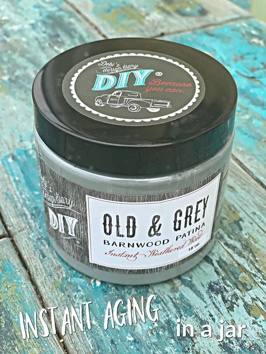 Old & Grey (DIY Barnwood Liquid Patina) | DIY PAINT |