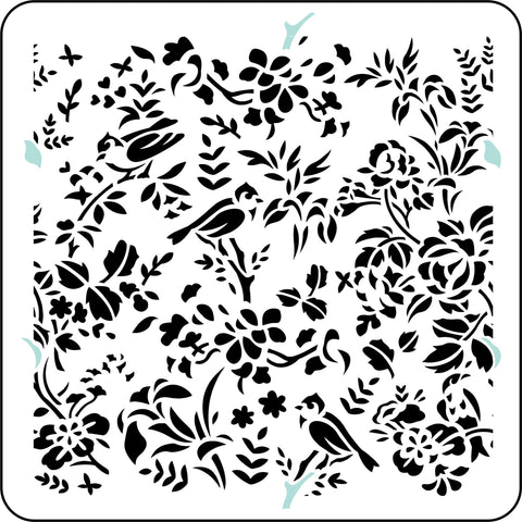 Bird Toile | JRV Stencils