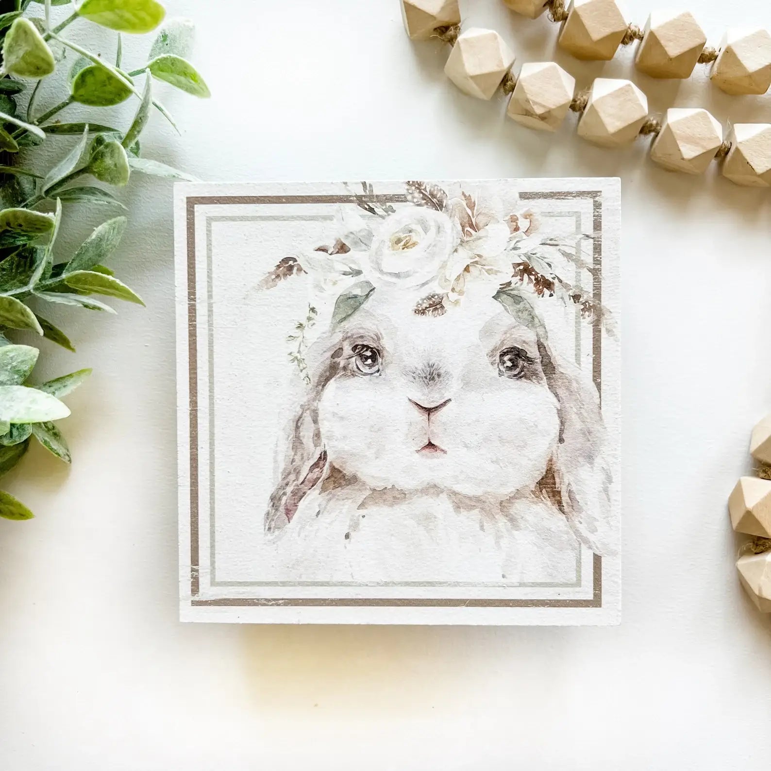 Spring Mini Tiered Tray Signs: Bunny