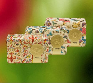 Florentine Paper Wrapped Soap Bar | Honey House Naturals