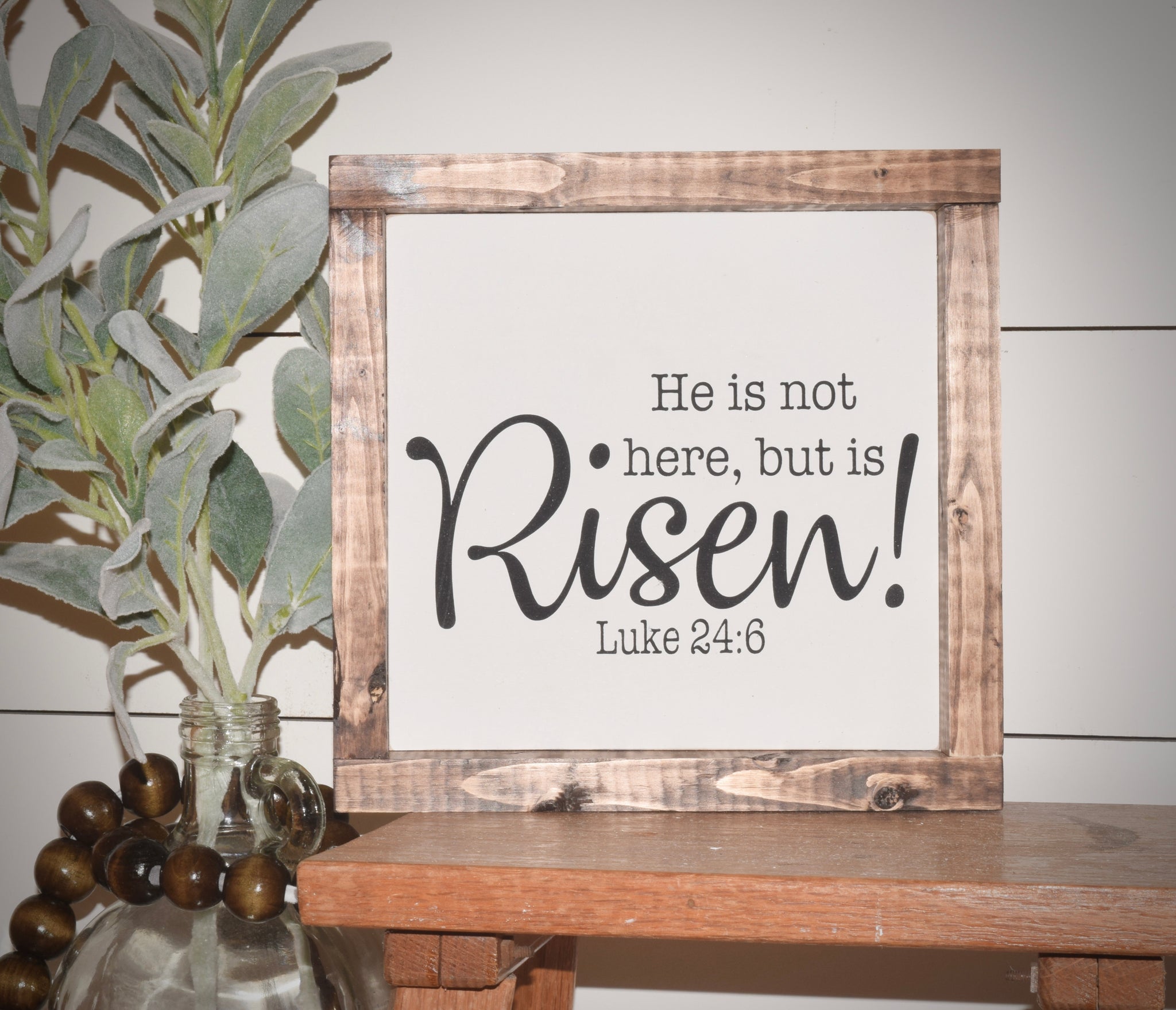 He is Risen Sign