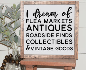 I Dream of Flea Markets