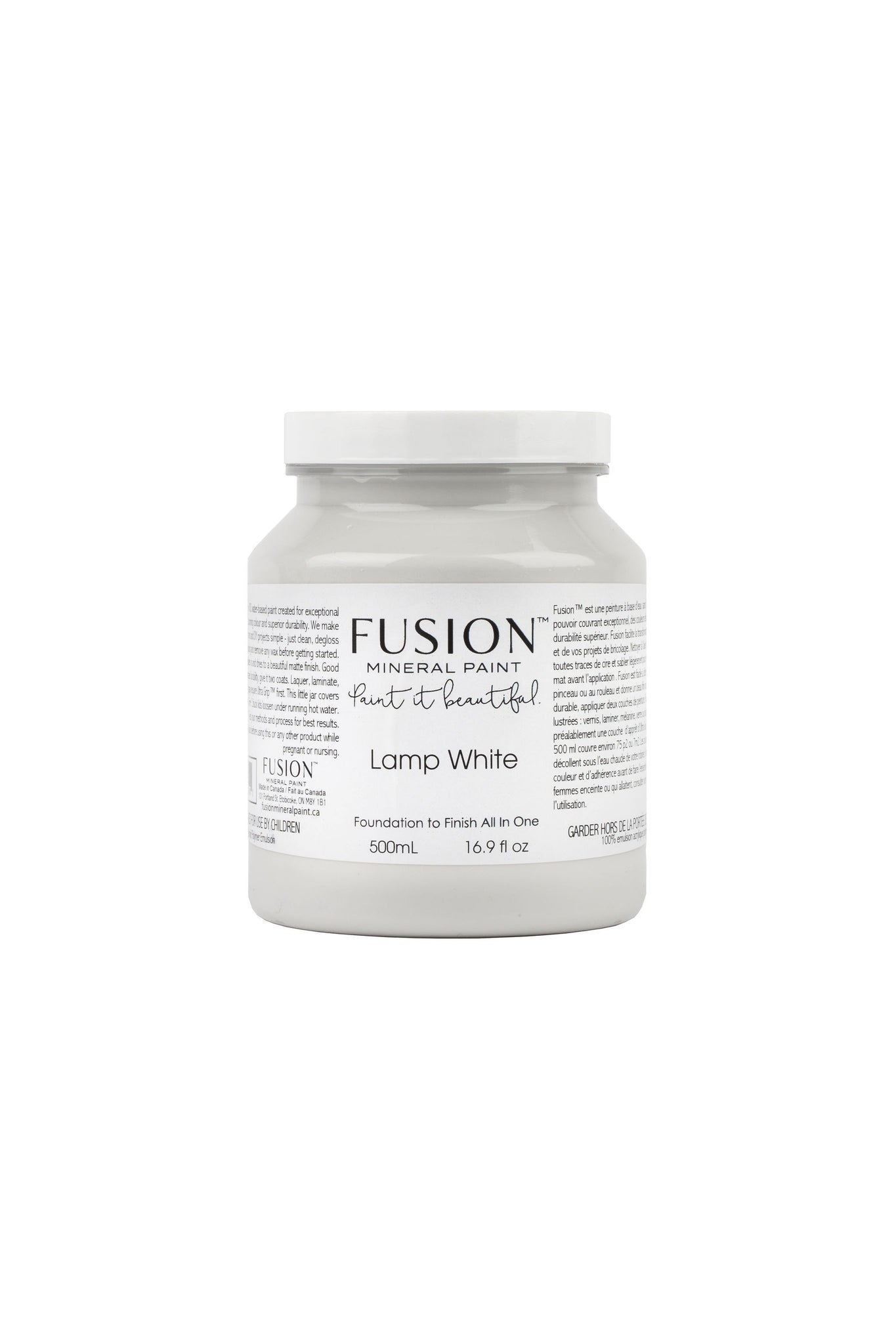 Fusion Mineral Paint Lamp White