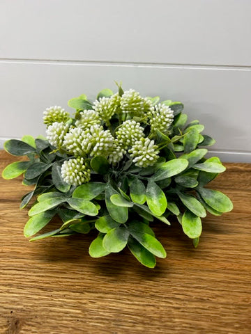 Floral Half Sphere 7"