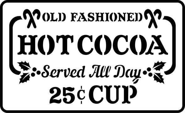 Hot Cocoa  | JRV Stencils
