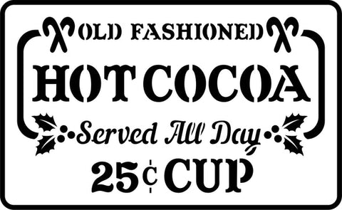 Hot Cocoa  | JRV Stencils