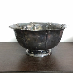 Tarnished Silver Bowl
