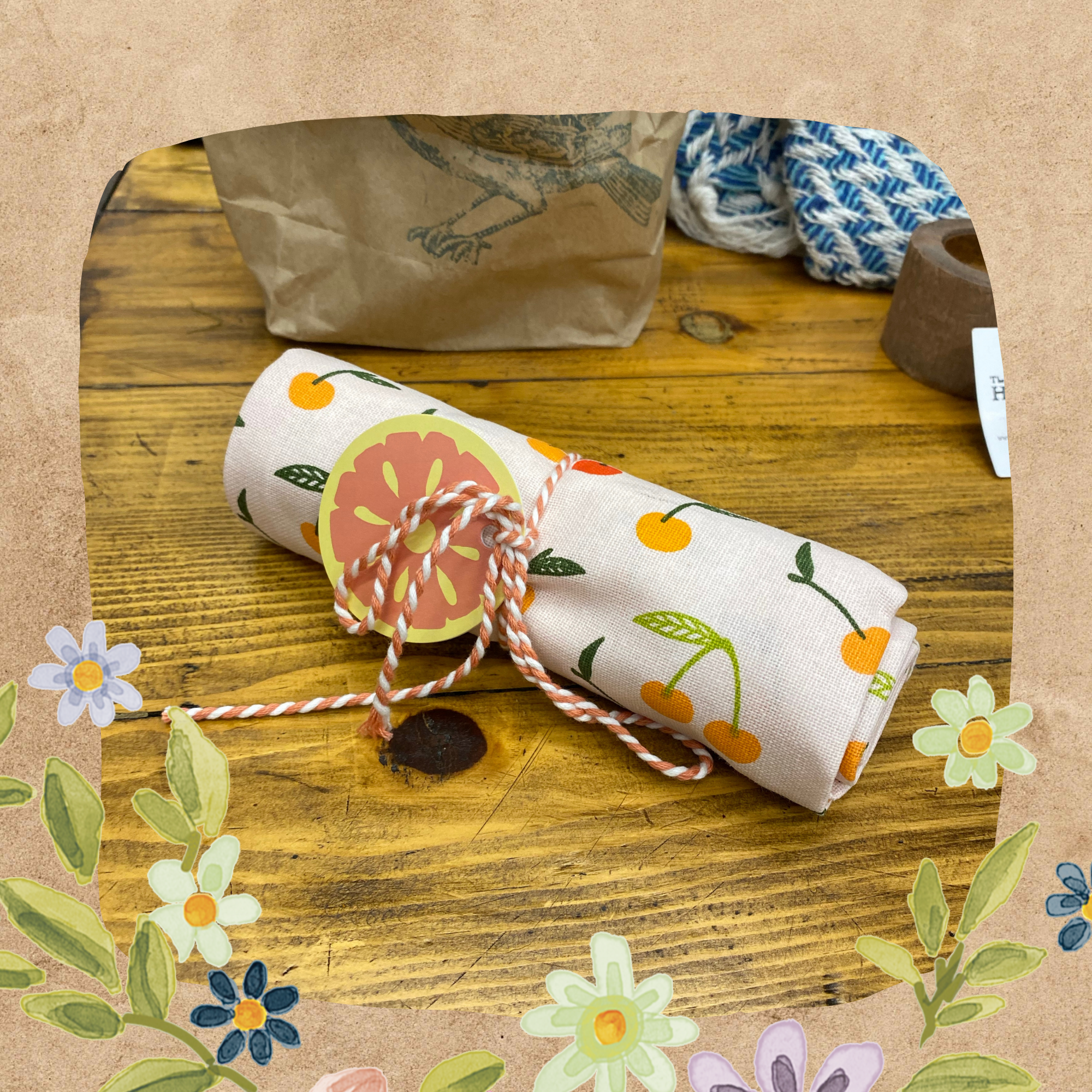 Sweet Summer Dish Towels | Fruit
