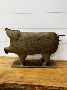 Textured Metal Piggy