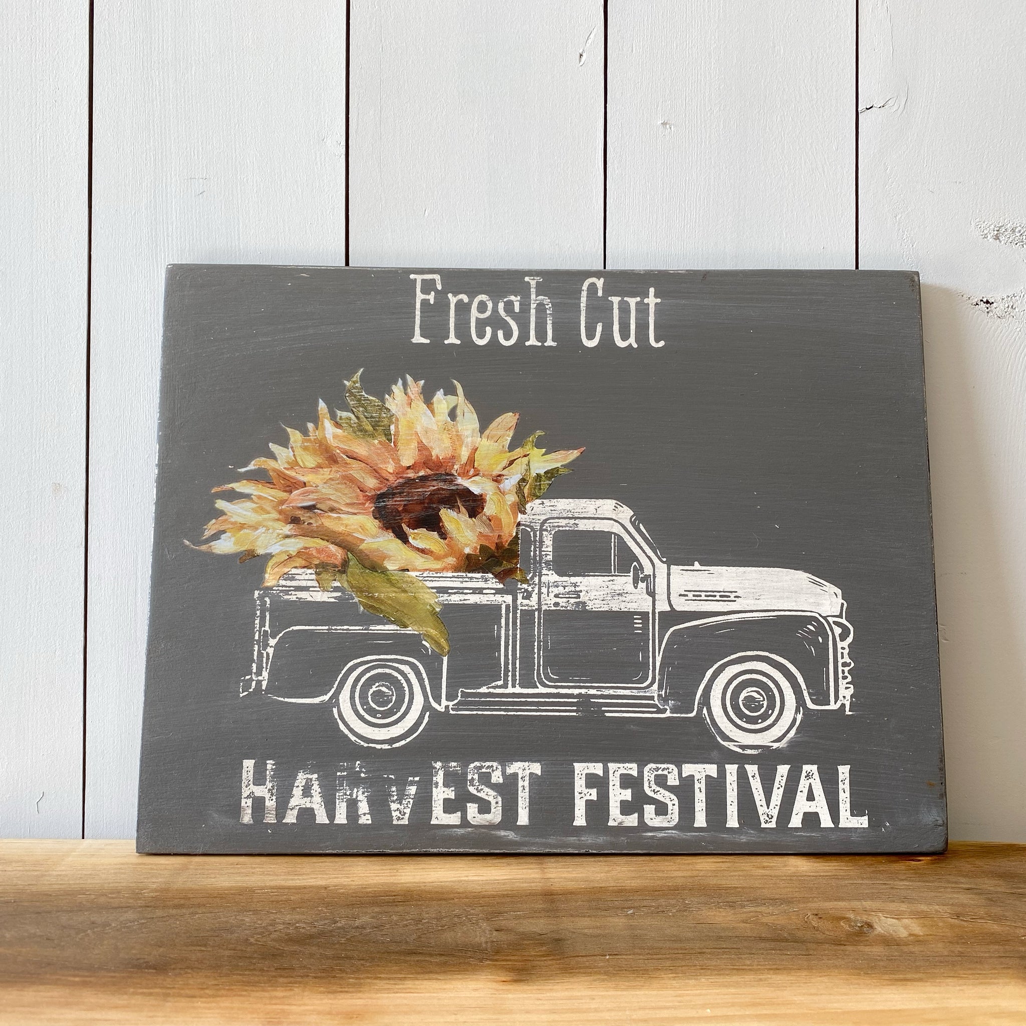 Harvest Festival sign