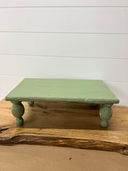 Distressed Sage Green Risers