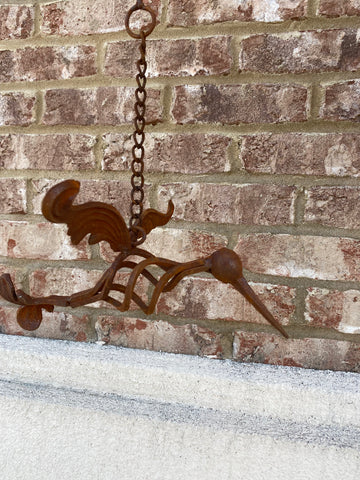 Rusted Hanging Hummingbird
