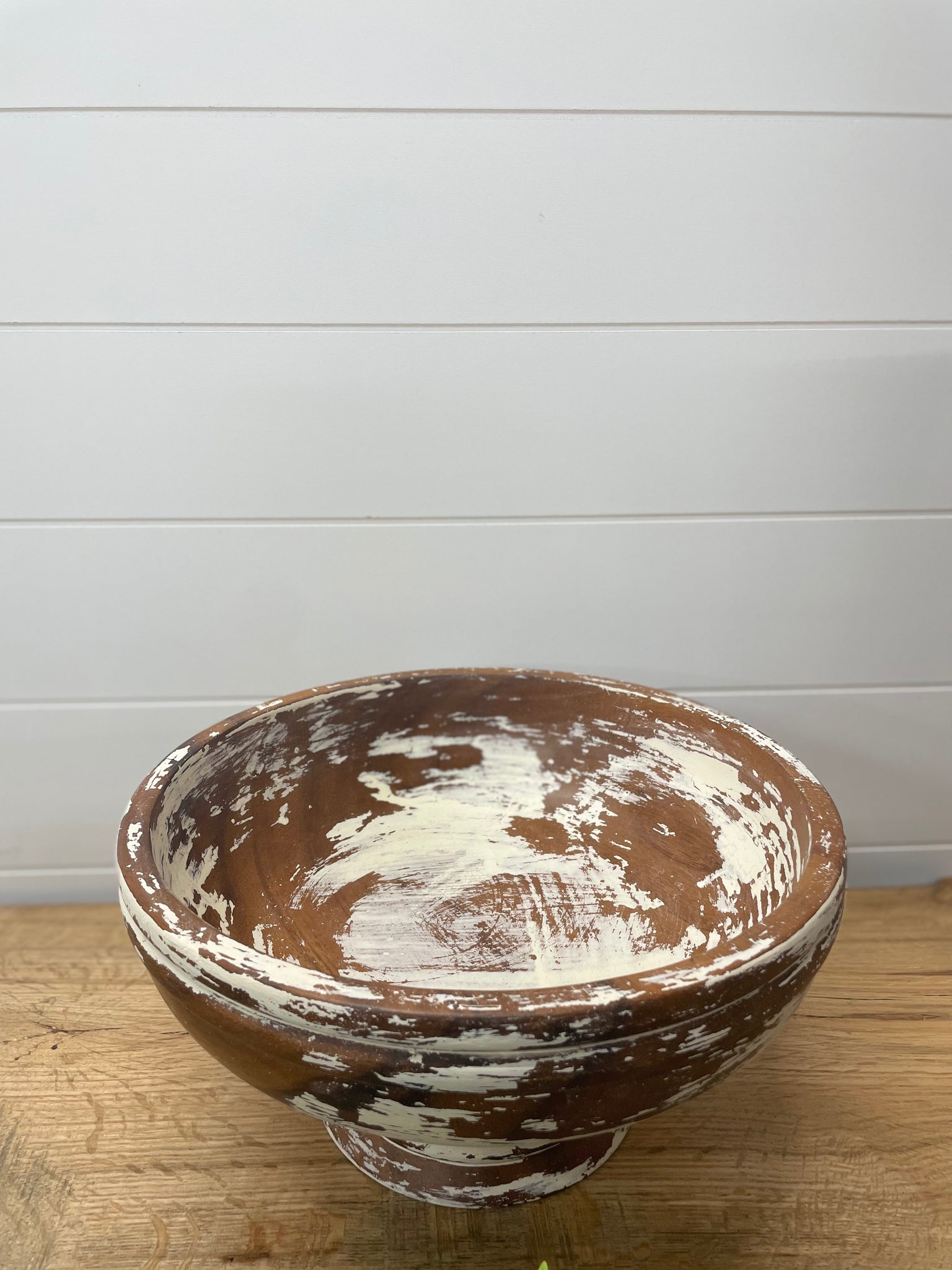 Wooden bowl