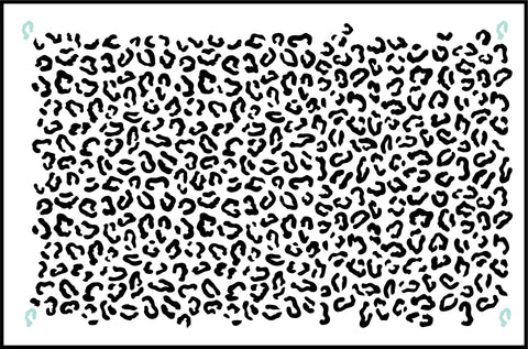 Cheetah Print | JRV Stencil |