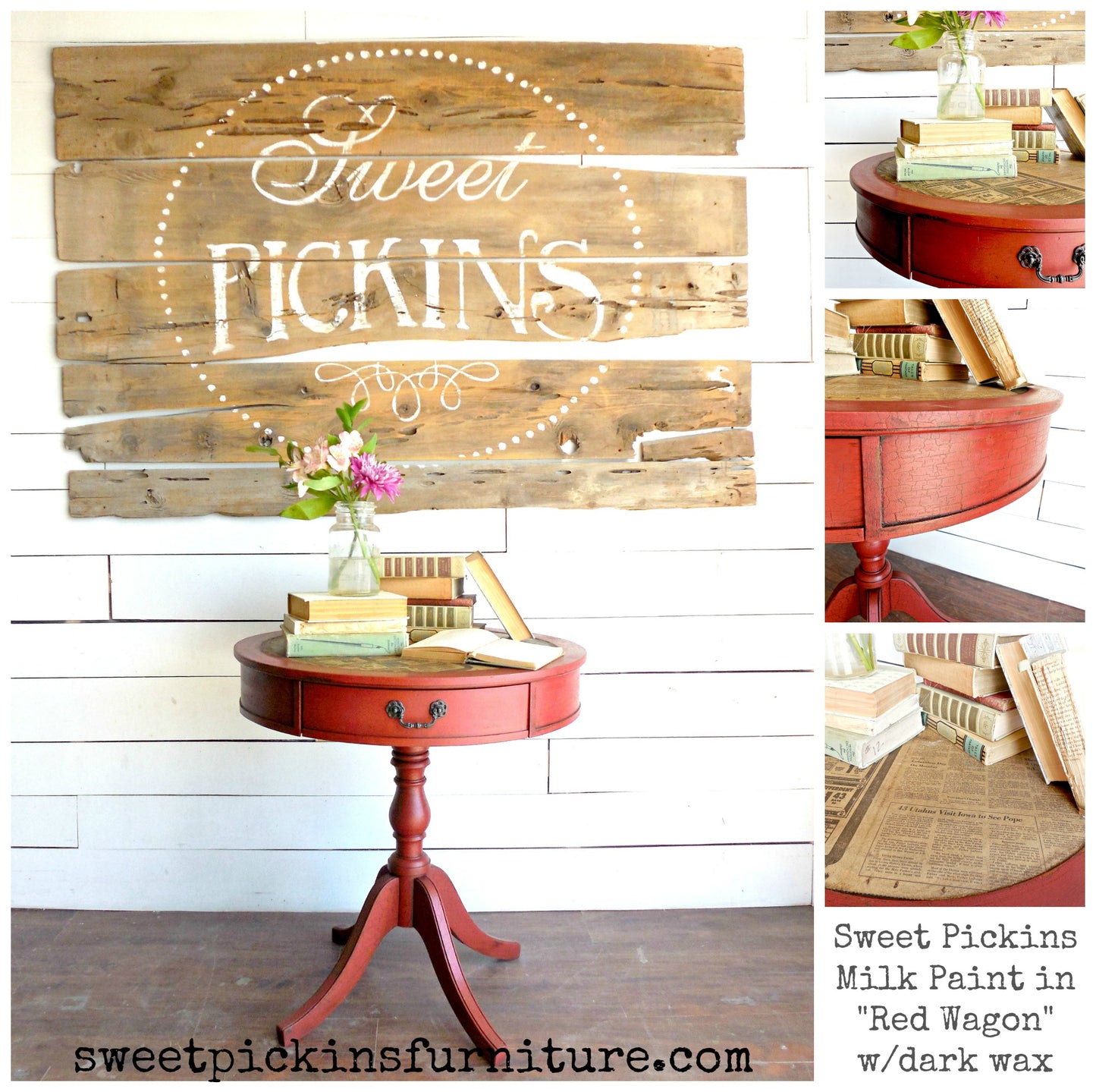Red Wagon | Sweet Pickins Milk Paint
