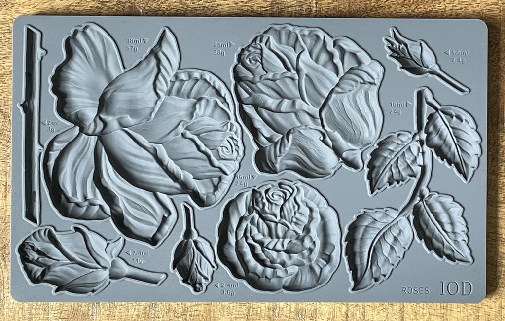ROSES 6×10 DECOR MOULDS™