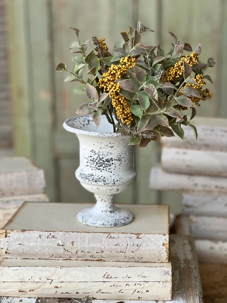 11" Autumn Herbs Bush | Mustard