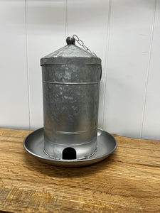 Tin Silo Bird Feeder