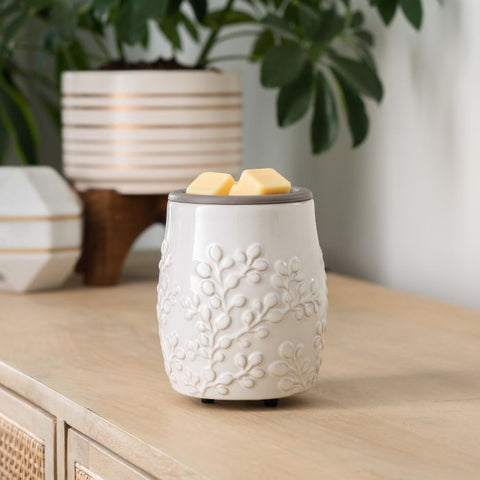 Flip Dish Wax Warmer | White Willow