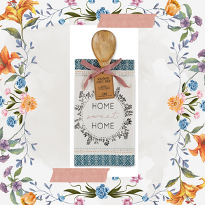 Home Sweet Home | Dish Towel and Spoon set