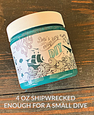 Shipwrecked Wax (Verdigris Wax) 4oz  | DIY Paint